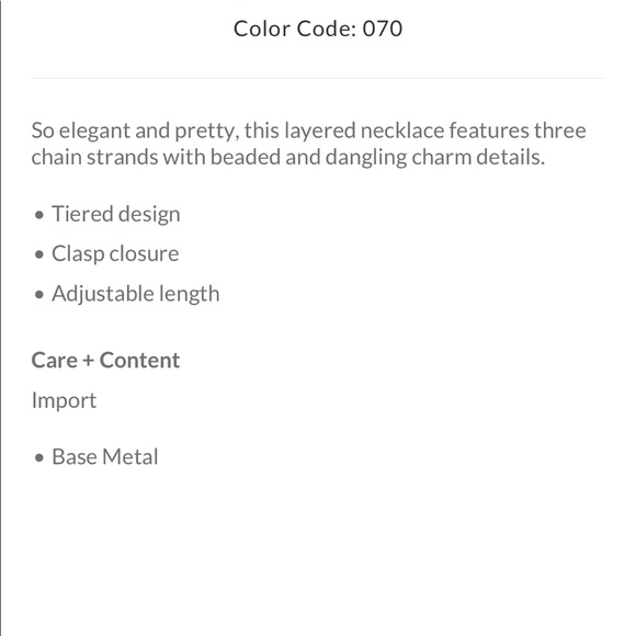 Free People Millie Layered necklace - Picture 2 of 8